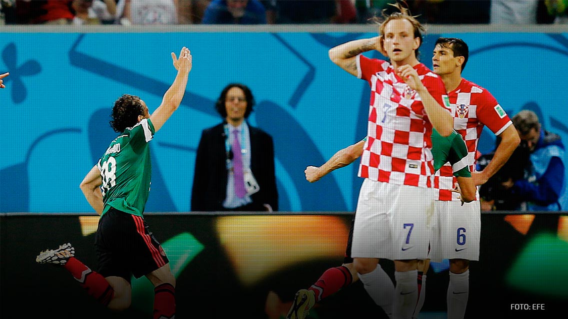 ¿Te acuerdas de… el contundente triunfo del TRI ante Croacia en 2014?