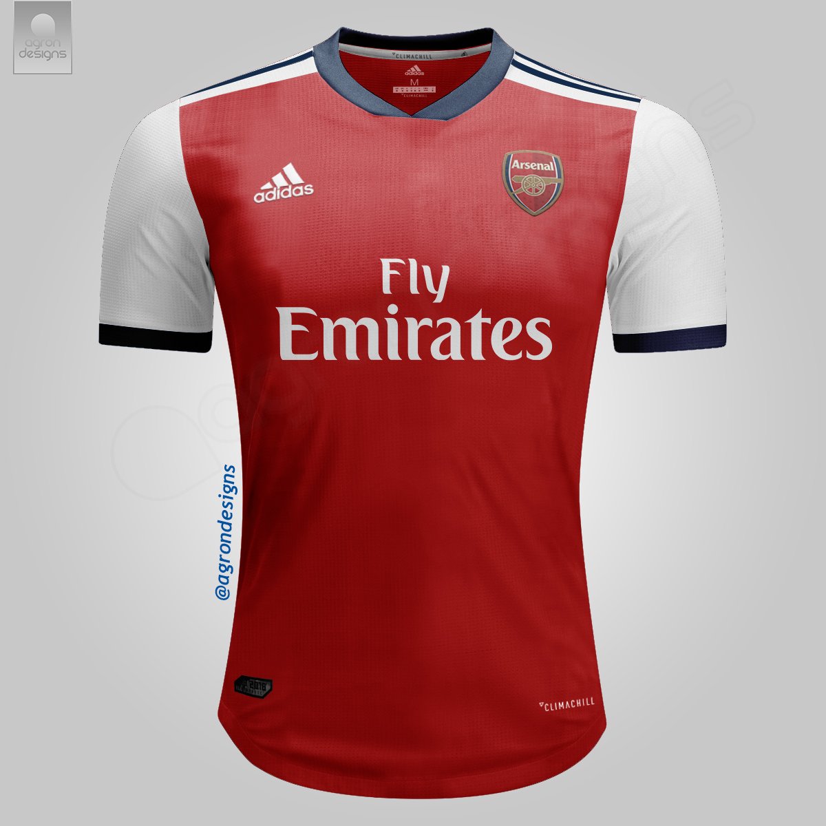Arsenal ficha por adidas y estos serían sus posibles jerseys 2