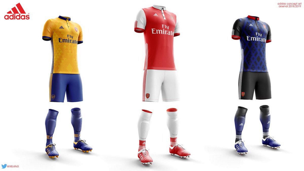 Arsenal ficha por adidas y estos serían sus posibles jerseys 5