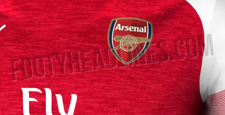 La camiseta del Arsenal para la siguiente temporada 0