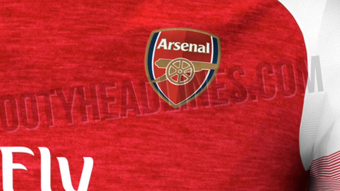 La camiseta del Arsenal para la siguiente temporada