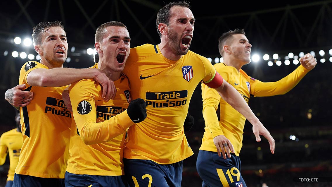 Griezmann rescata al Atlético de Madrid en su visita ante el Arsenal