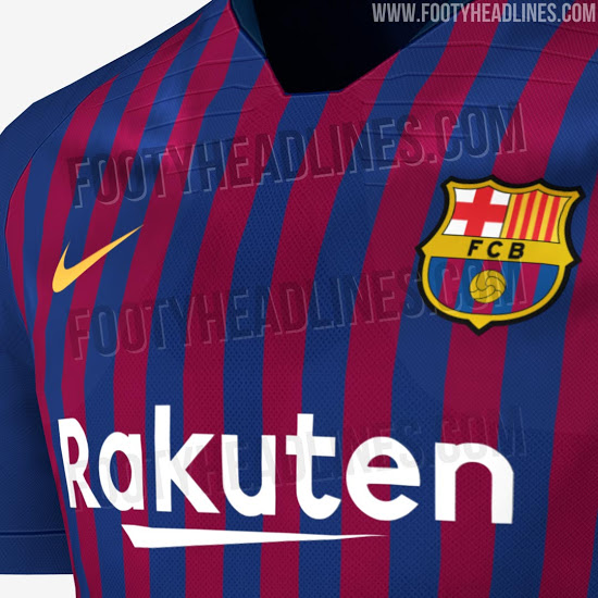 Los jerseys del Barcelona, Chelsea y PSG para la 2018-2019 1