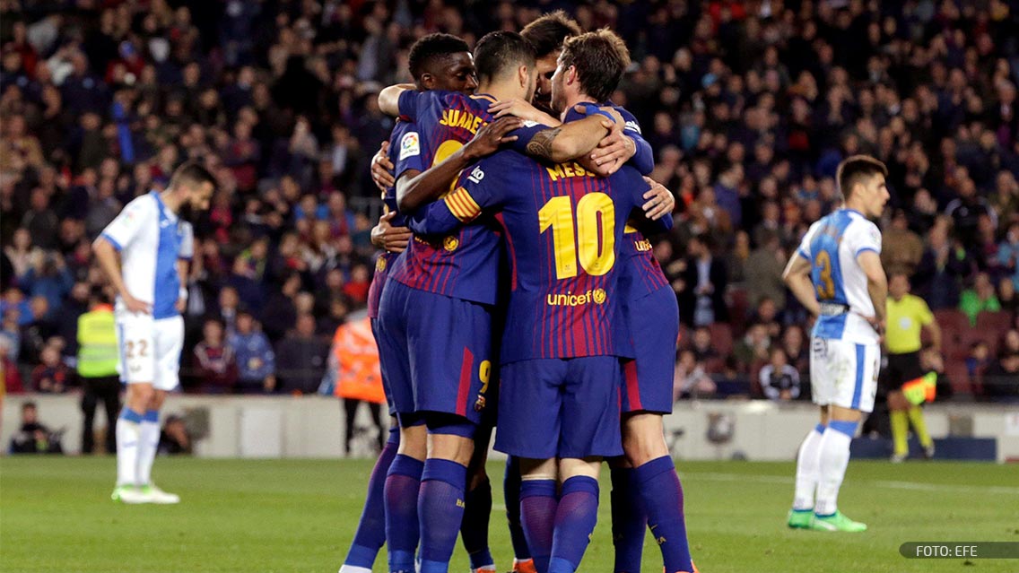 Barcelona iguala la cifra histórica de partidos sin perder