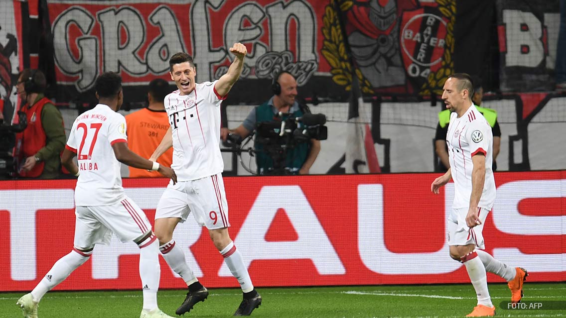 Bayern aplasta con autoridad al Leverkusen e irá por la Copa de Alemania