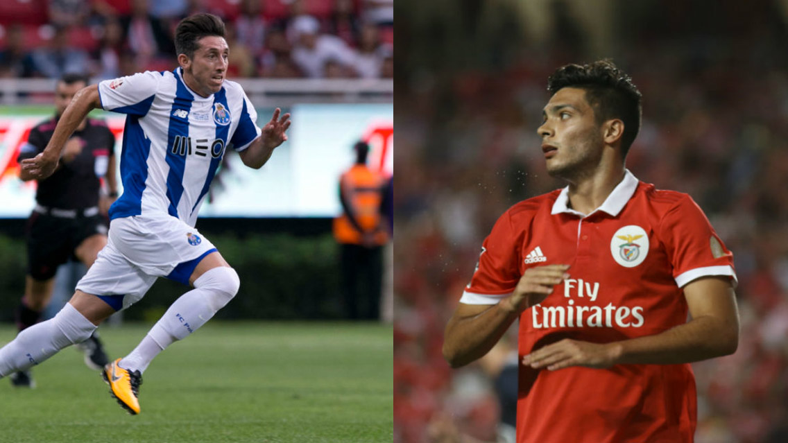 Benfica vs Porto; duelo de mexicanos que define el título