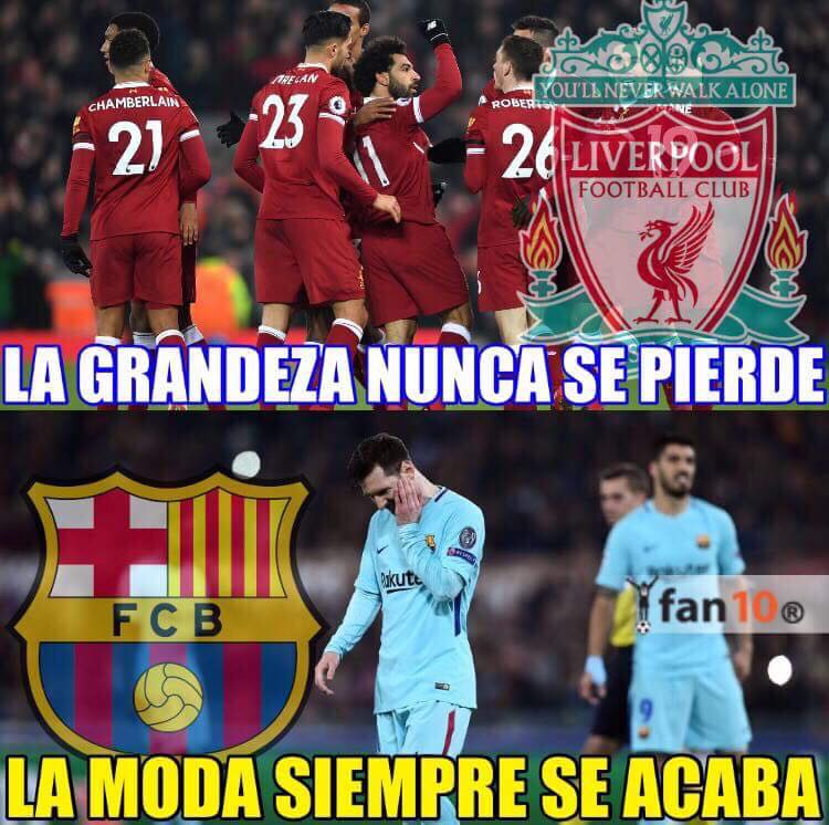 La eliminación del FC Barcelona se adueña de los memes 11