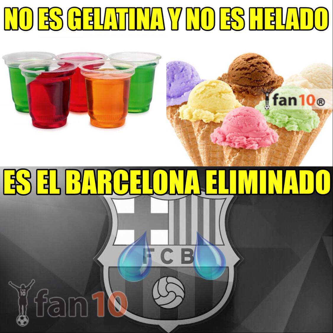 La eliminación del FC Barcelona se adueña de los memes 6