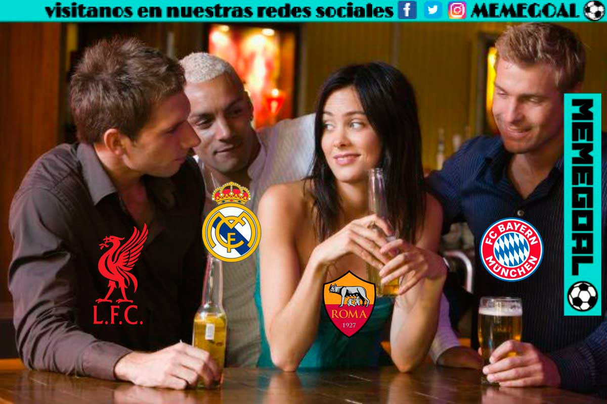 Los memes del sorteo en semifinales de Champions League 6