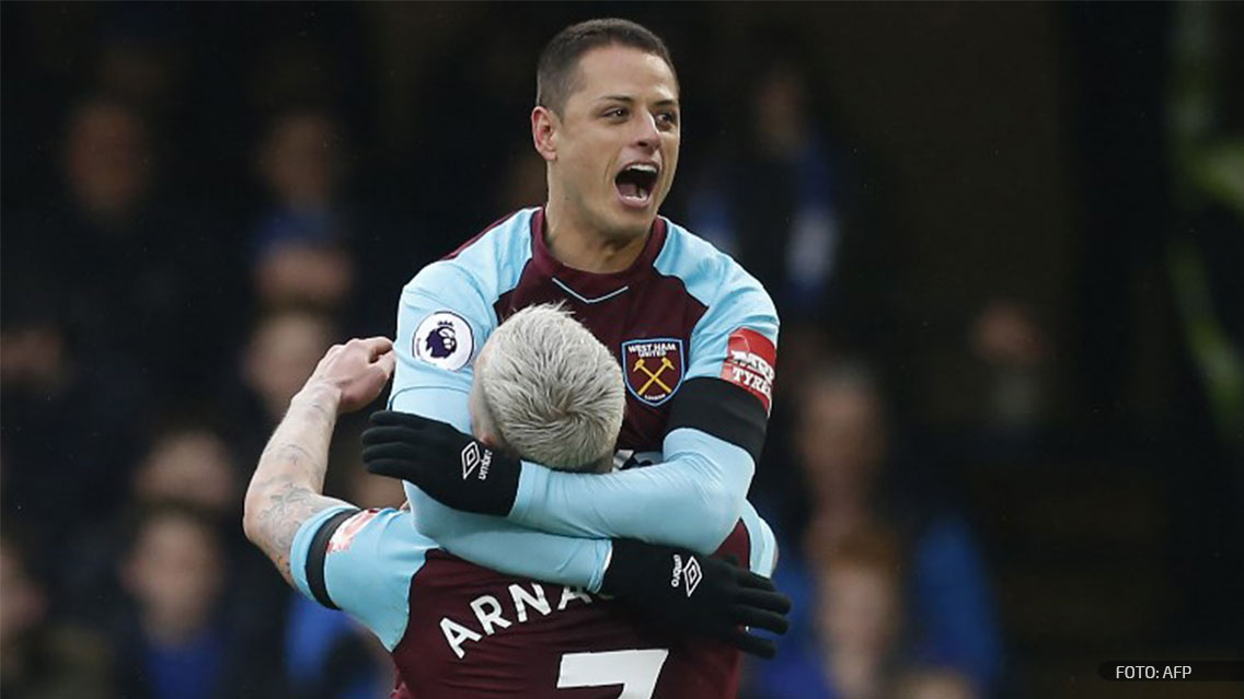 Chicharito rescata al West Ham de la derrota con Chelsea