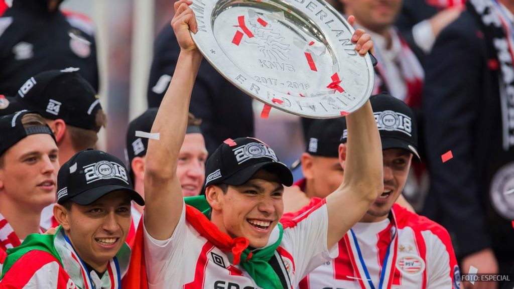 Chucky Lozano y los campeones mexicanos en Holanda