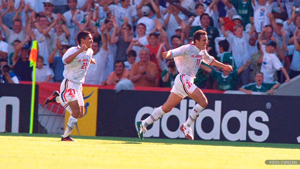 Te acuerdas de… el gol de ‘Cuau’ vs Bélgica en Francia 1998