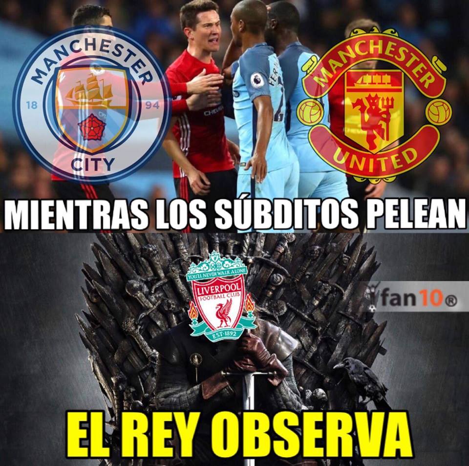 El United paró la fiesta del City en el campo y los memes 5