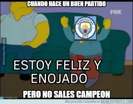 El United paró la fiesta del City en el campo y los memes 7