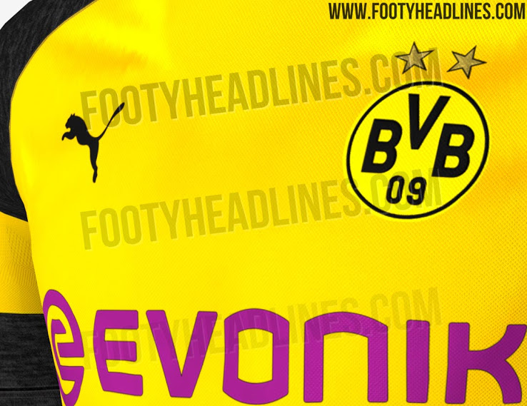 El jersey del Borussia Dortmund para 2018-2019 0