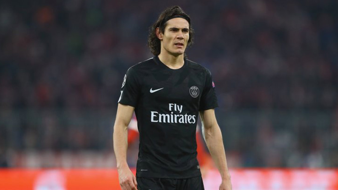 Paris Saint-Germain le pone precio a Edinson Cavani