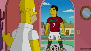 Futbolistas que tienen su versión “Simpson” 4