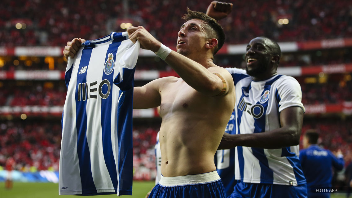 Así fue el gol golazo de Héctor Herrera que dio triunfo al Porto sobre Benfica