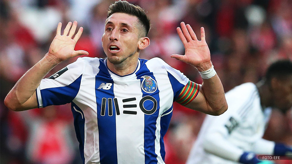 Héctor Herrera de los mejores 11 en Portugal