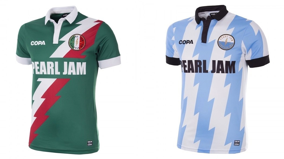 Pearl Jam presenta sus jerseys para Rusia 2018