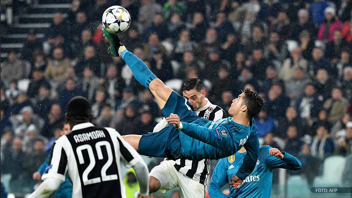 Real Madrid aplasta a la Juventus con legendaria chilena de CR7