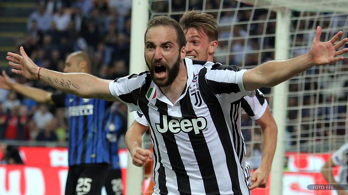 Juventus logra una gran remontada en casa del Inter