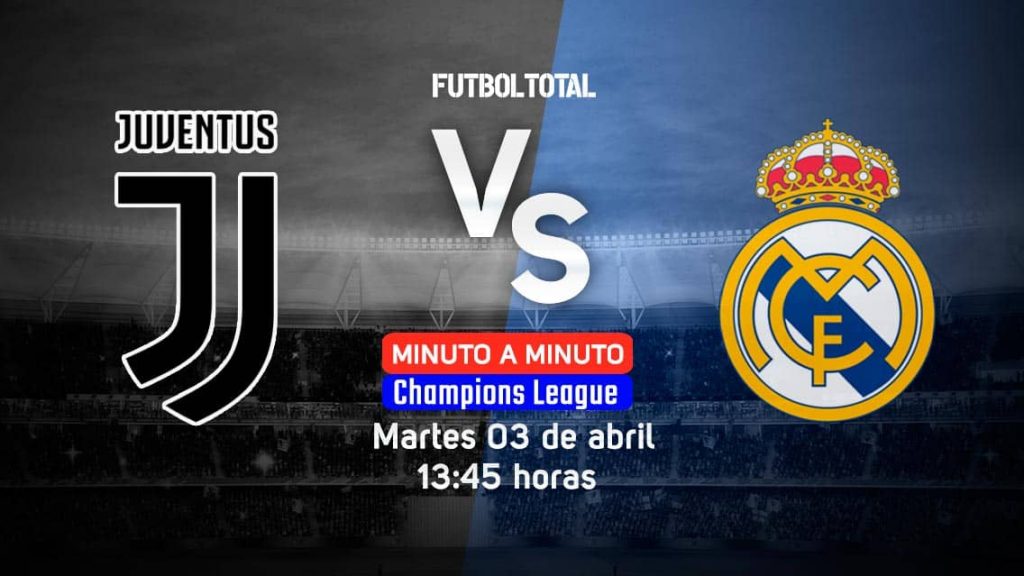 Juventus vs Real Madrid | Champions League | EN VIVO: Minuto a minuto