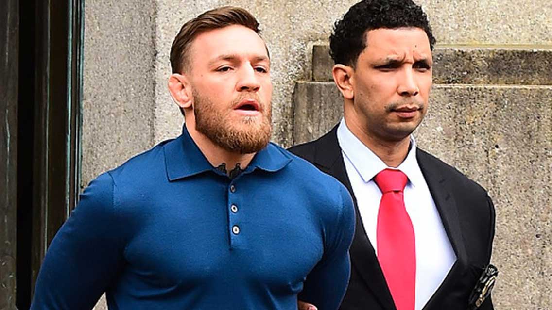 Conor McGregor se vuelve loco y es arrestado en NY