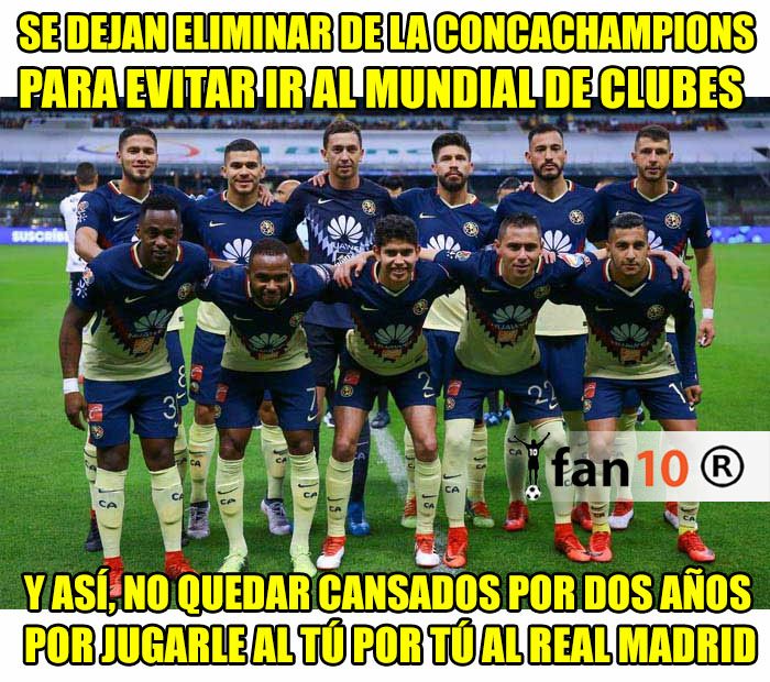 América, humillado en los memes de la no “remontada” al Toronto 2