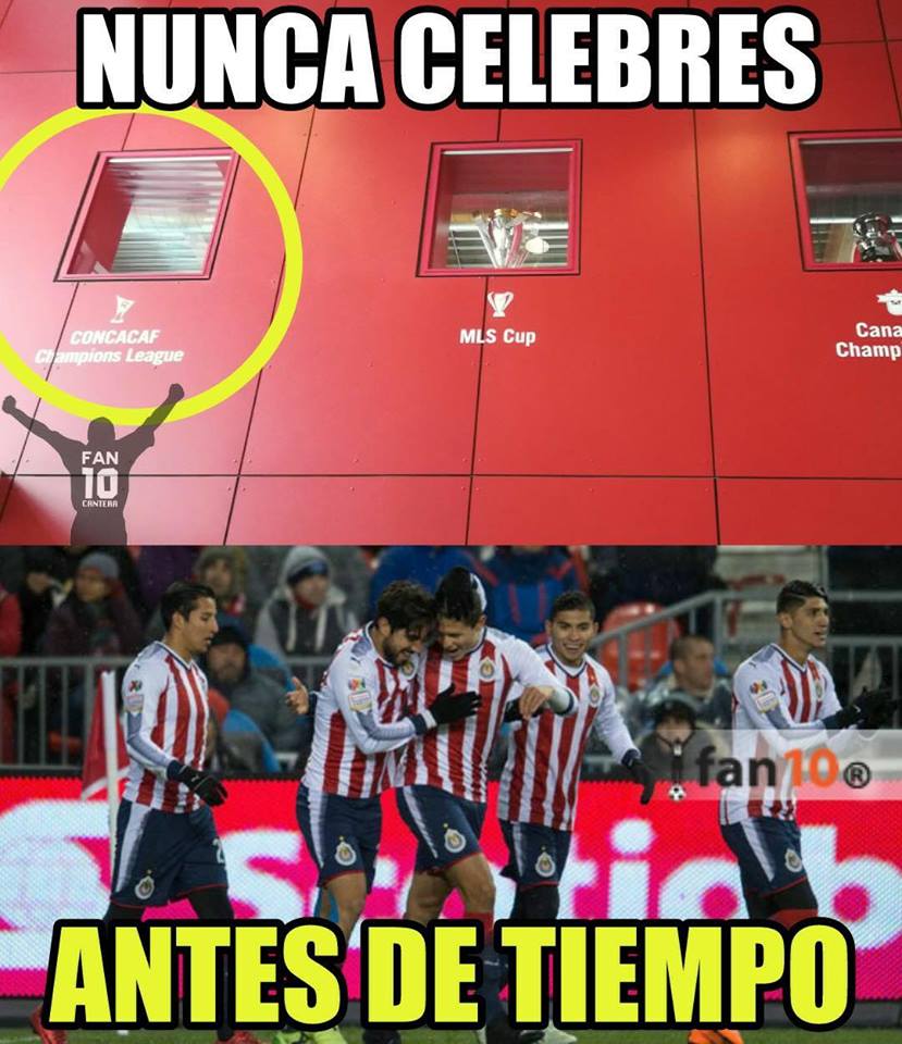 Los memes del título de las Chivas en la Concachampions 7