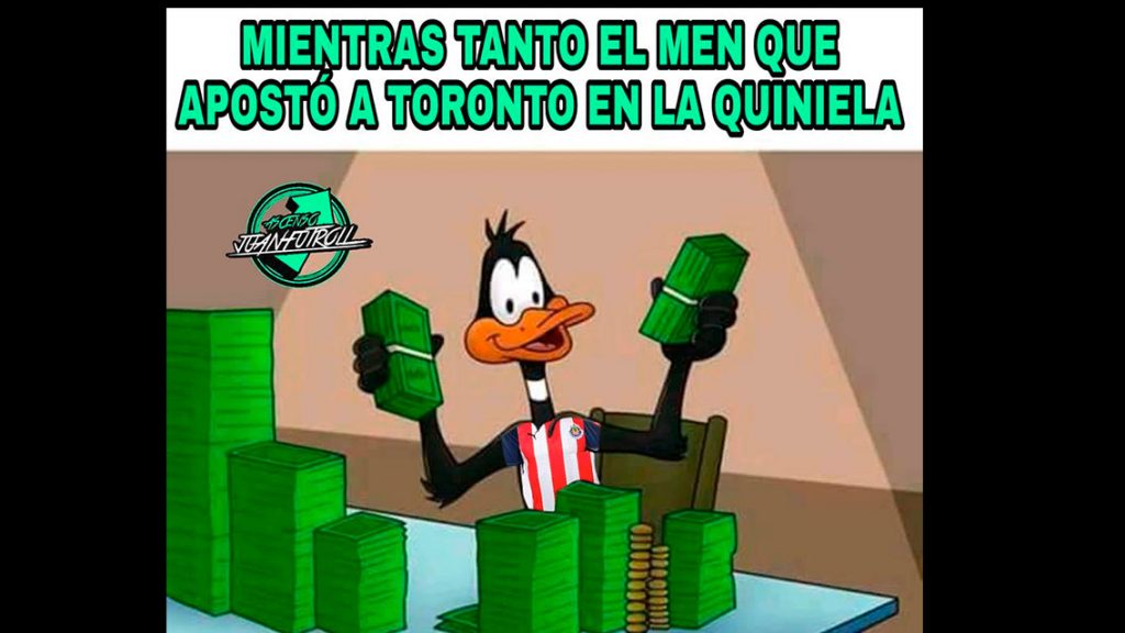 Los memes del Toronto vs América