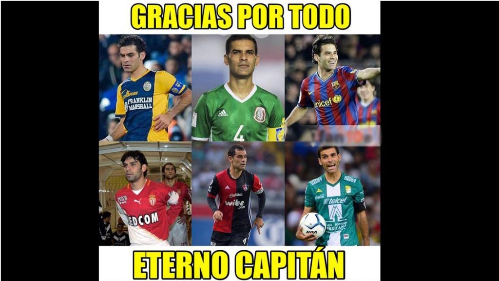 Los memes de la despedida de Rafa Márquez y la derrota del América