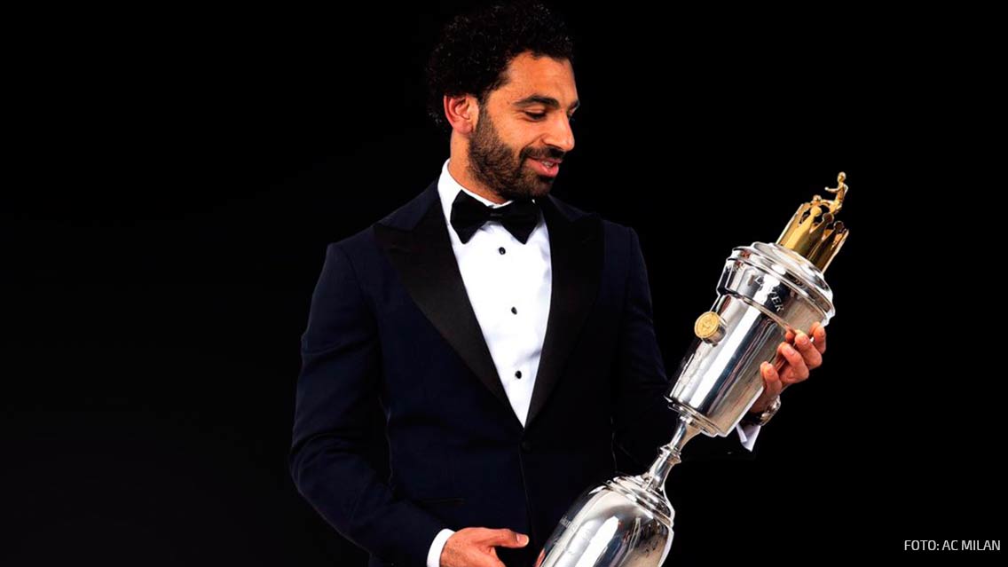 Mohamed Salah, el mejor jugador de la Premier League; Sané el mejor joven