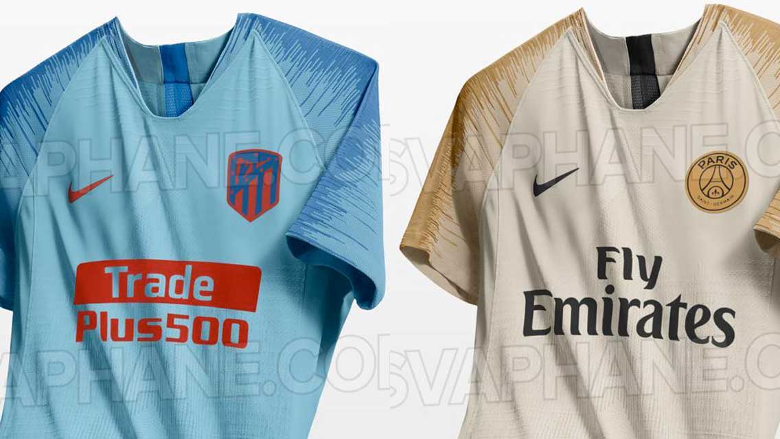 Se filtran las camisetas away de Nike en Europa