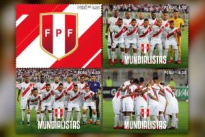 Perú lanza increíbles postales y estampillas para el Mundial. 1