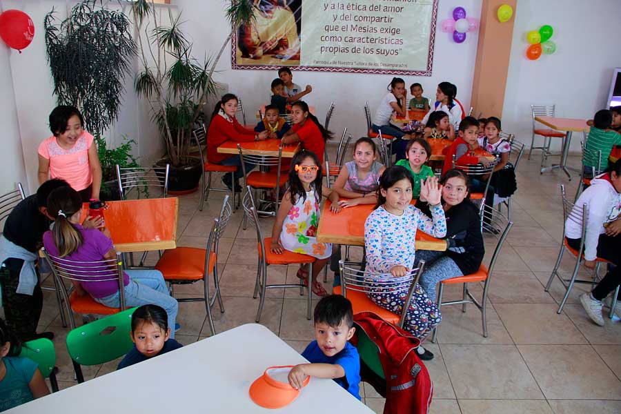 La felicidad para estos niños llegó en forma de combi 0