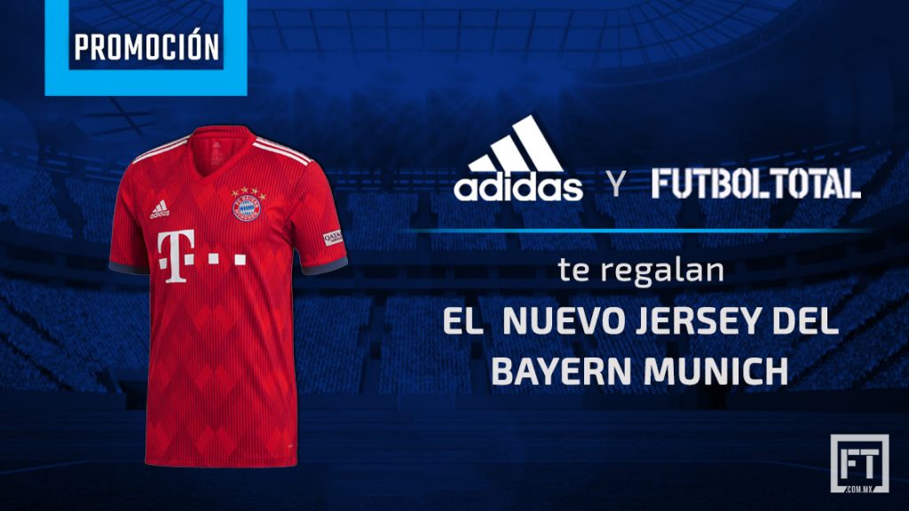 adidas y Futbol Total te regalan el jersey del Bayern Munich