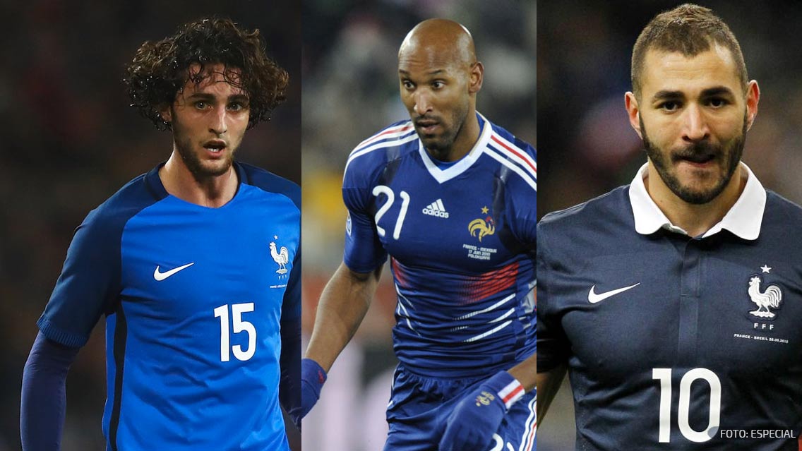 Adrien Rabiot y otros “Bad Boys” con la Selección de Francia