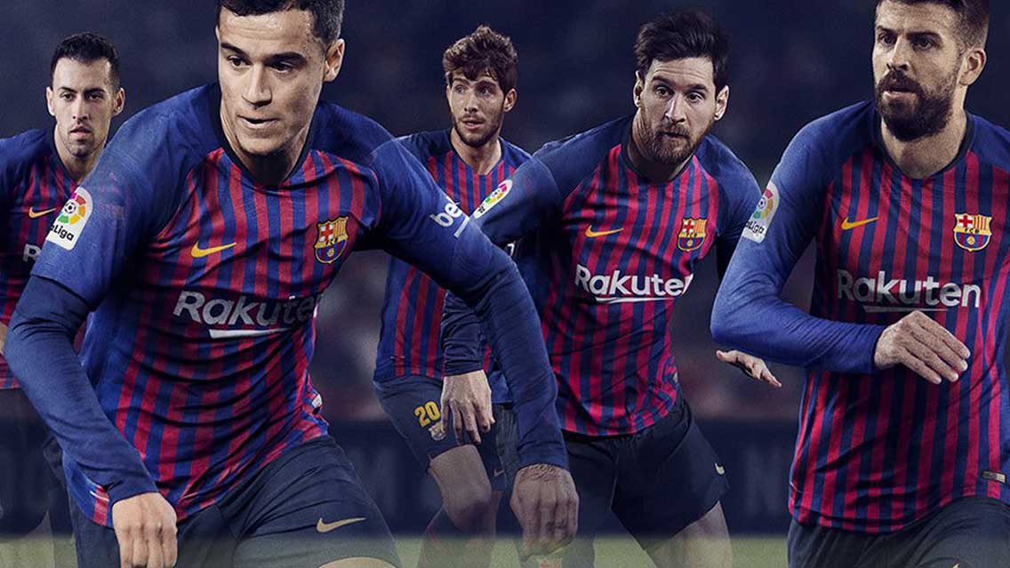 FC Barcelona presenta oficialmente su jersey para 2018-2019