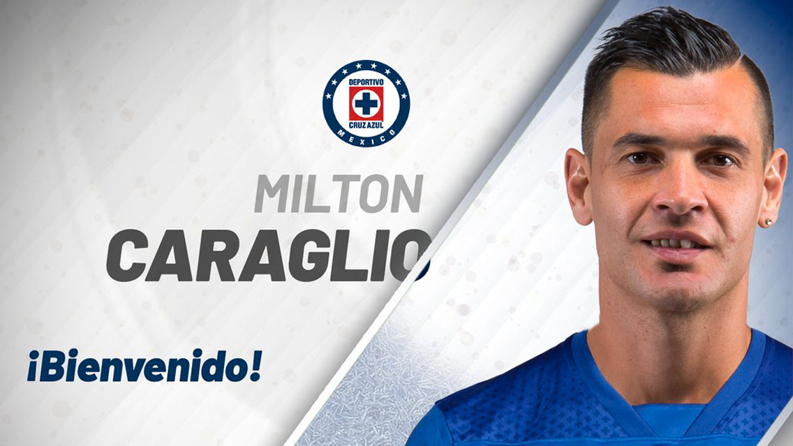 OFICIAL: Miltón Caraglio, nuevo jugador de Cruz Azul