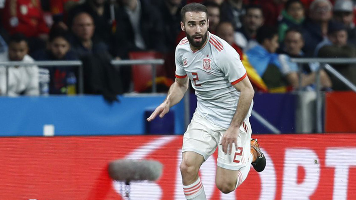 Dani Carvajal estará con España en Rusia 2018