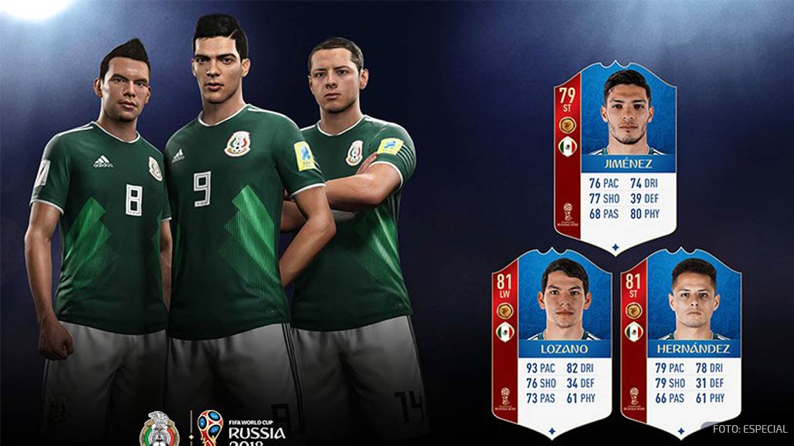 FIFA 18 revela ‘convocados de México’ de acuerdo a ranking en el juego