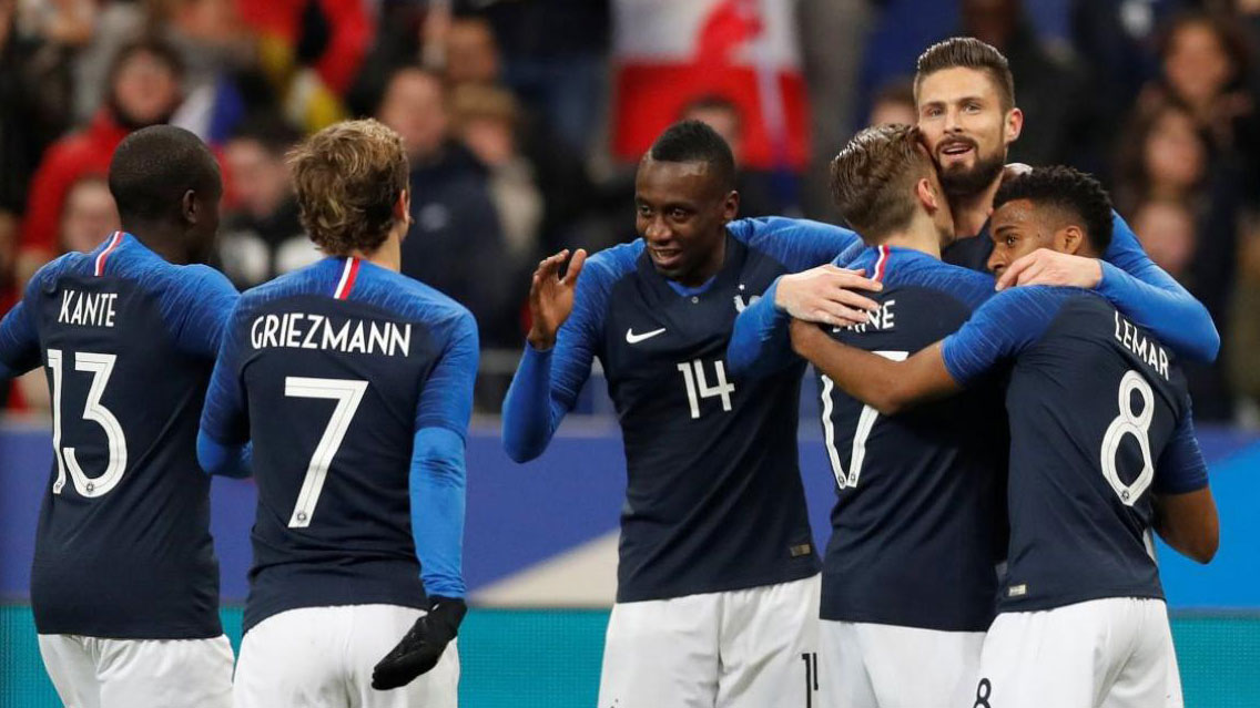 El camino de Francia a la Final de la Copa del Mundo