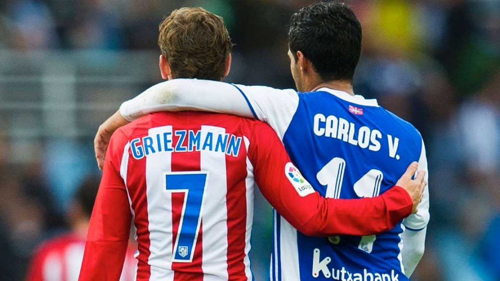 Antoine Griezmann no olvida a Carlos Vela.