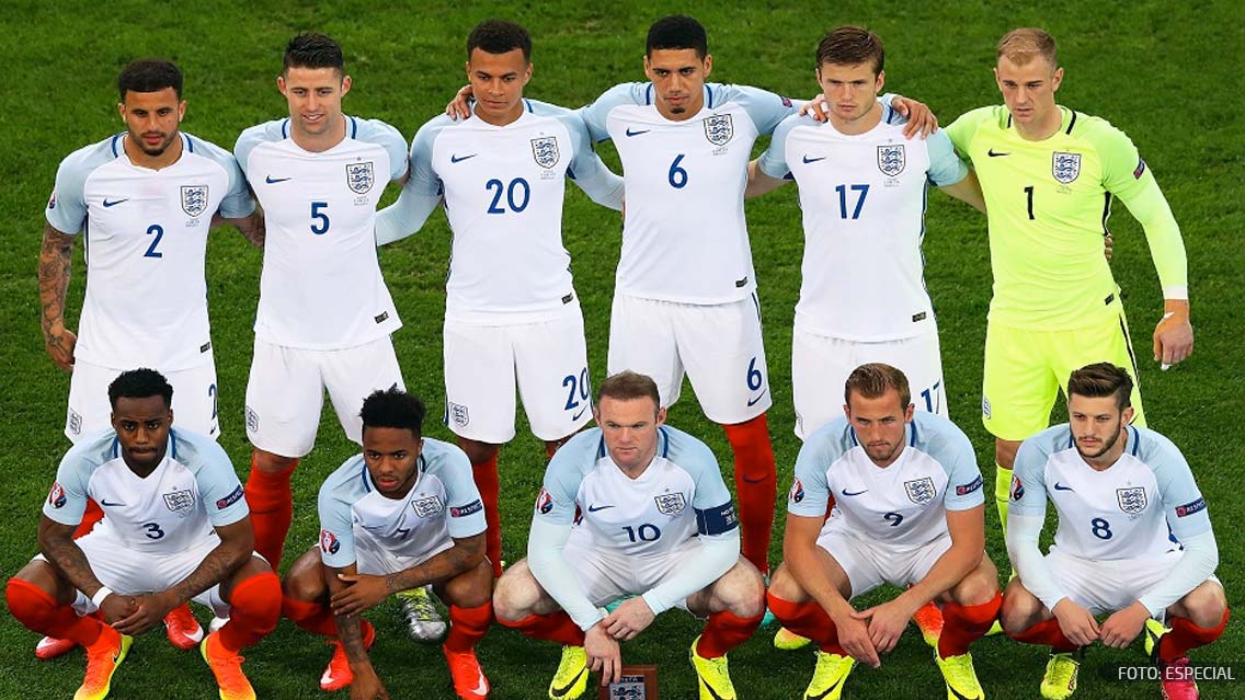 Inglaterra define a sus 23 jugadores para Rusia 2018