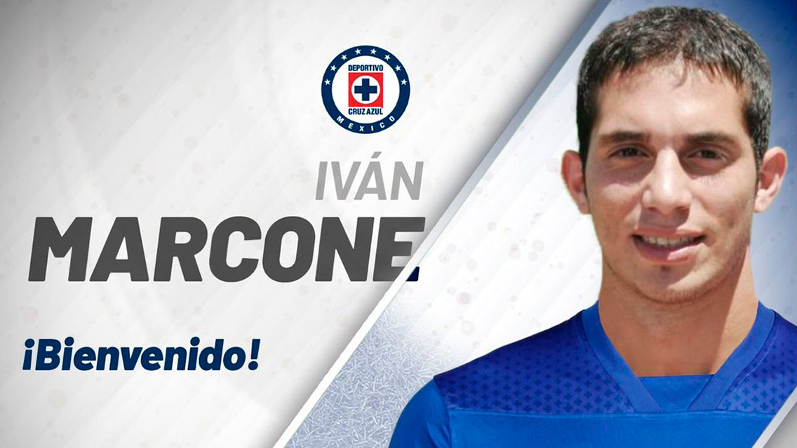 Cruz Azul hace oficial la llegada de Ivan Marcone