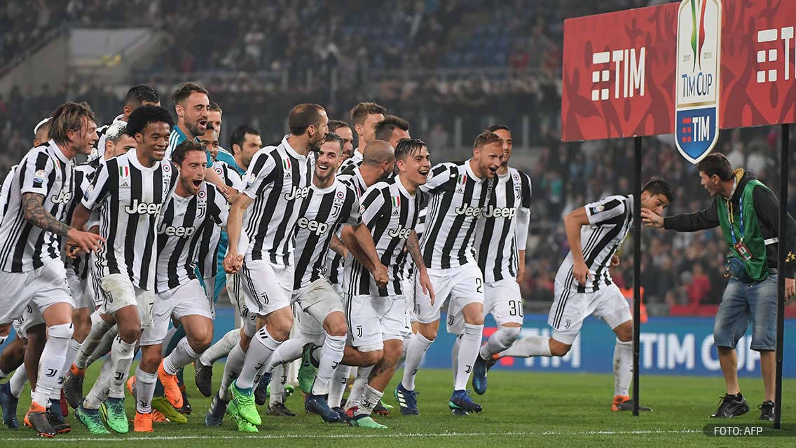 Juventus golea al AC Milan y es campeón de la Copa de Italia