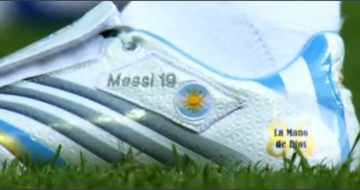 Lionel Messi y los botines que ha usado en todos los Mundiales 1