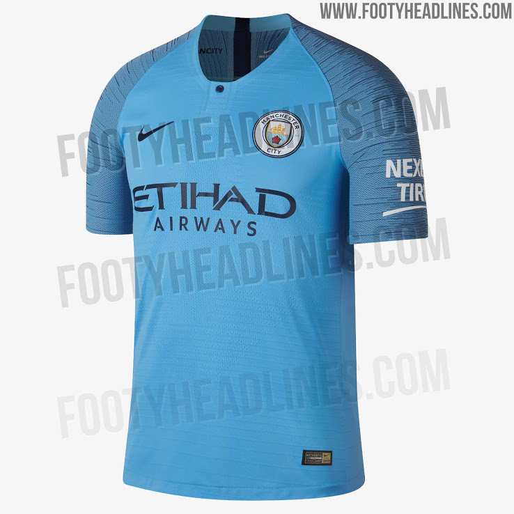 El jersey del Manchester City para la campaña 2018-2019 0