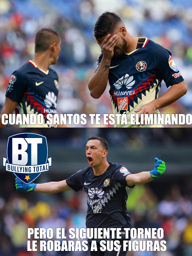 Los memes del baile de Santos Laguna al América 8